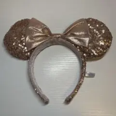 リボン付きミッキー耳カチューシャ