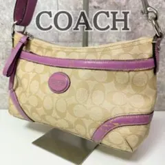 【訳あり大特価‼️】COACH コーチ シグネチャー ショルダーバッグ レザー
