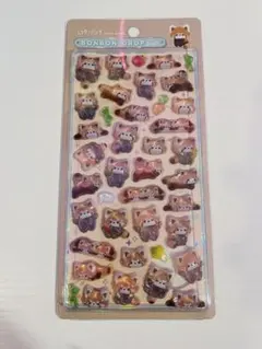 ボンボンドロップシール レッサーパンダ