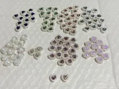 カスタム合金四つ穴ハートビーズ