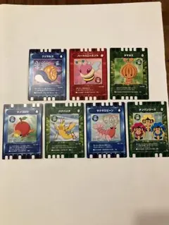 ぐるり森　もう出ない廃番ノーマルカード　7枚セット