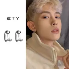 セール❣️フープピアス  アクセサリー シルバーピアス  シンプル ユニセックス