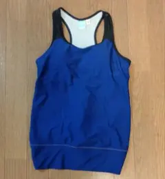 SPOUT スポーツ用タンクトップ 水着 ブルー Sサイズのサムネイル