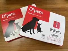 D*pets OralForce 1 デンタルケア 4個セット D+pets ディーペッツ Oral Force1 オーラルフォースワン 10包 Dペッツ