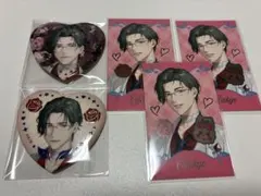 にじさんじ 五木左京 バレンタイン 缶バッジ チェキ