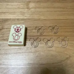 東京ディズニーリゾート ミッキーマウス型クリップ 5個セット