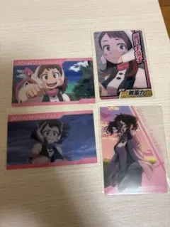 麗日お茶子 カード セット 僕のヒーローアカデミア