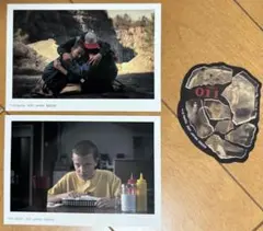 ストレンジャーシングス　一番くじ　I賞　ブロマイド&ステッカー　2個セット