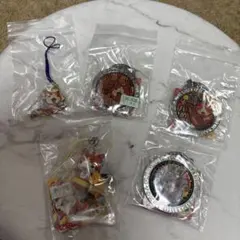 妖怪ウォッチ メダル キーホルダー 5点セット