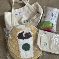 【新品未使用】2025 Starbucks 福袋　トートバッグとチェアバット他