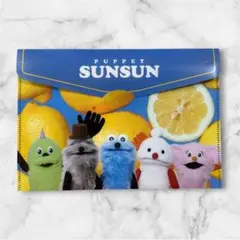 新品未使用・非売品‼️パペットスンスン オリジナルフラットケース セブンイレブンのサムネイル