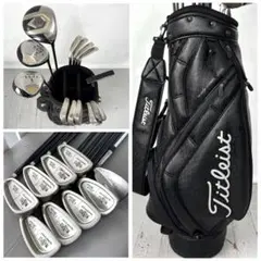 本格派　メンズゴルフクラブ　13本　フルセット　Titleist DUNLOPのサムネイル