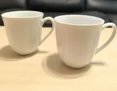 Noritake COTY WHITE マグカップ 2個セット