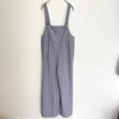 GU サロペット オールインワン グレー