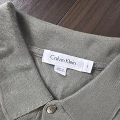 Calvin Klein オリーブグリーン ポロシャツ Sのサムネイル