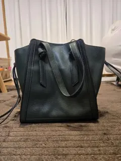 グローバルワーク レザーハンドバッグ