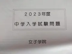 NN志望校別日曜講座　女子学院　2024年度 NN志望校別コース（後期） 女子学院クラス 小6 | オプション