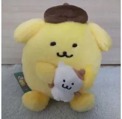 ポムポムプリン まんまる デザイン シリーズ マスコット キーホルダー