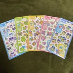 【正規品】平成はっぴーフォン たまごっち 5枚セット