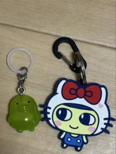 たまごっち　ハローキティ　ラバーマスコット　ガチャ　まめっち