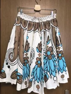 アズノウアズ as know as 柄スカート フレアー