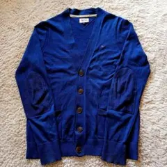 HILFIGER DENIM　Vネック カーディガン　ネイビー　サイズ Ｌのサムネイル