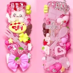 IQOSイルマワンケースデコ　平成女児　ピンク　かわいい　地雷系　量産型