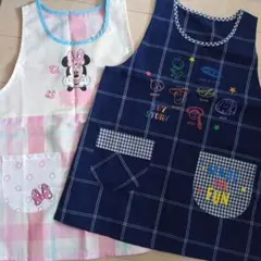 ミニーマウス＆トイ・ストーリー エプロン　2枚セット