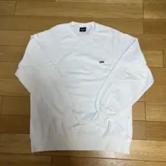 Lee X-LARGE ホワイト スウェット　メンズ