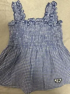 JENNI ギンガムチェック柄のチュニック