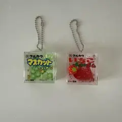 マルカワ フーセンガム アクリルキーホルダー 2種セットのサムネイル