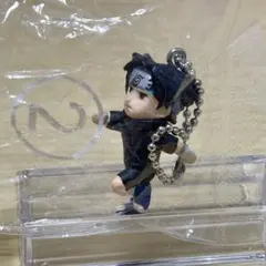 NARUTO ナルト 忍者 うちは サスケ フィギュア マスコット キーホルダー