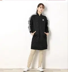 ⬇️アディダスオリジナルス　⭐︎ LONG BOMBER JACKET
