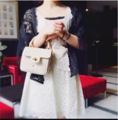 美品 ジルスチュアート 結婚式　二次会　ジル　ワンピース