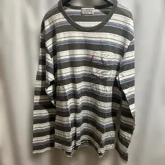 Levi's Red Tab ストライプ 長袖カットソー Lサイズ