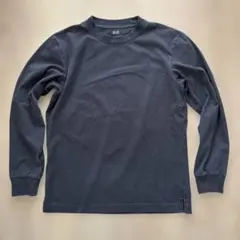 UNIQLO 長袖カットソー ネイビー Sサイズ