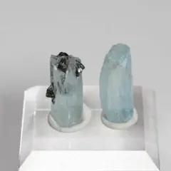 【2点セット】アクアマリン パキスタン産 M0142