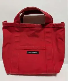 状態最安値　marimekko トートバッグ レッド