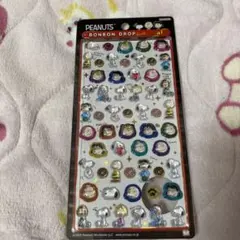 ボンボンドロップシール　ミニ　スヌーピー　ピーナッツ　うるちゅる