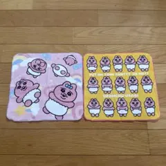 おぱんちゅうさぎミニタオル　2枚セットのサムネイル