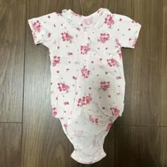 メゾピアノ　いちご柄半袖ロンパースのサムネイル