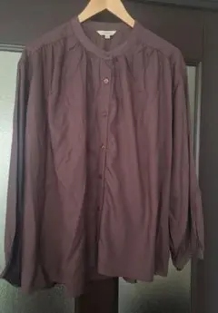 FUTURISTA 長袖シャツ 3L　コゲチャ