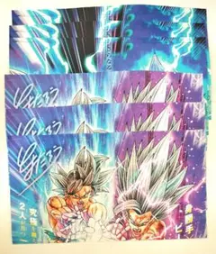 ドラゴンボール ポスター 合計 6枚 とよたろう 描き下ろし　2大 各3枚