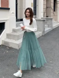 BIRTHDAY BASH TULLE TIERED VOLUME SKIRT