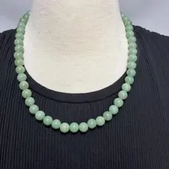 翡翠？ネックレス　留め具silver