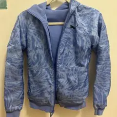 PUMA パターン入りフード付きジャケット