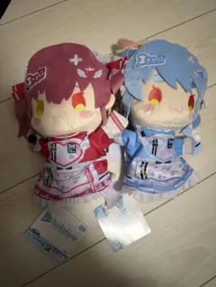 ホロライブ パペットぬいぐるみ 3期生 2種セット(宝鐘マリン 兎田ぺこら)