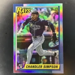 Chandler Simpson RC Topps Rays