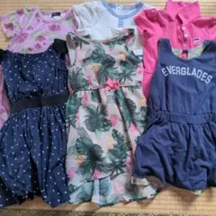 女の子　ワンピース　6枚セット 100