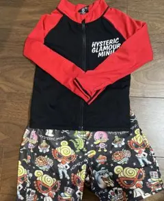 ☆ヒスミニ☆タトゥーMINI総柄ハーフパンツ☆110㌢☆新品☆ - メルカリ